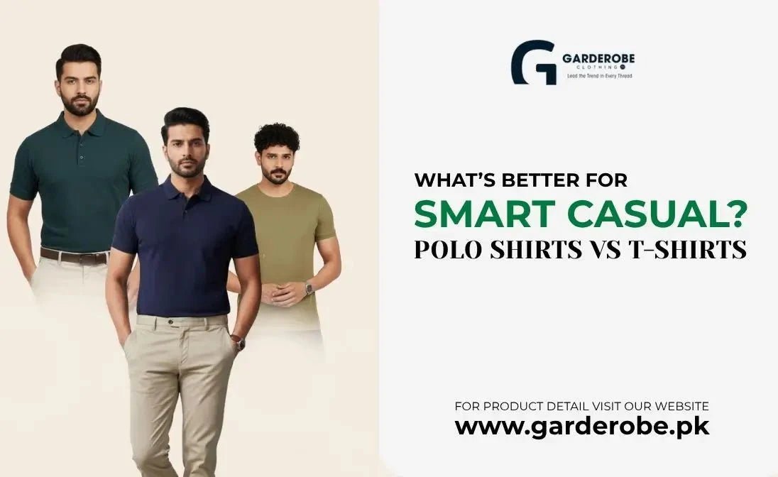 Polo Shirts vs T-Shirts  What's Better for Smart Casual?  Garderobe  Clothing