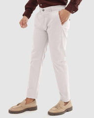 Snow White cotton pant - Smart Fit