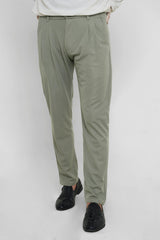 Green Light Plated Pant - Regular Fit
