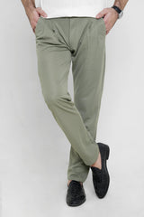 Green Light Plated Pant - Regular Fit