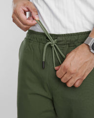Green Cargo Trouser - Relaxed Fit