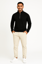 Black MockNeck - SweatShirtGarderobe Clothing