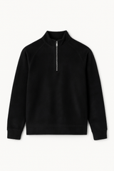 Black MockNeck - SweatShirtGarderobe Clothing