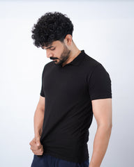 BLACK POLO - Popcorn Polo ShirtGarderobe Clothing