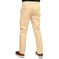 Camel Cotton Pant - Straight FitPantGarderobe Clothing
