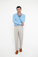 Creamy Gurkha Pant - Regular FitPantGarderobe Clothing