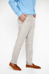 Creamy Gurkha Pant - Regular FitPantGarderobe Clothing