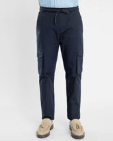Dark Navy Cargo Trouser - Relaxed Fitcargo pantsGarderobe Clothing