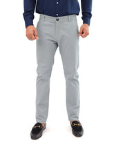 Graphite Tint Cotton Pant - Smart FitPantGarderobe Clothing