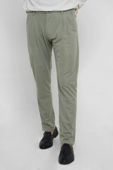 Green Light Plated Pant - Regular FitPantGarderobe Clothing