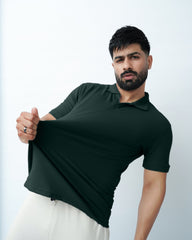 Green Polo ShirtGarderobe Clothing