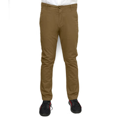 Khaki Cotton Pant - Straight FitPantGarderobe Clothing