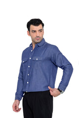 Light Blue Denim ShirtshirtGarderobe Clothing