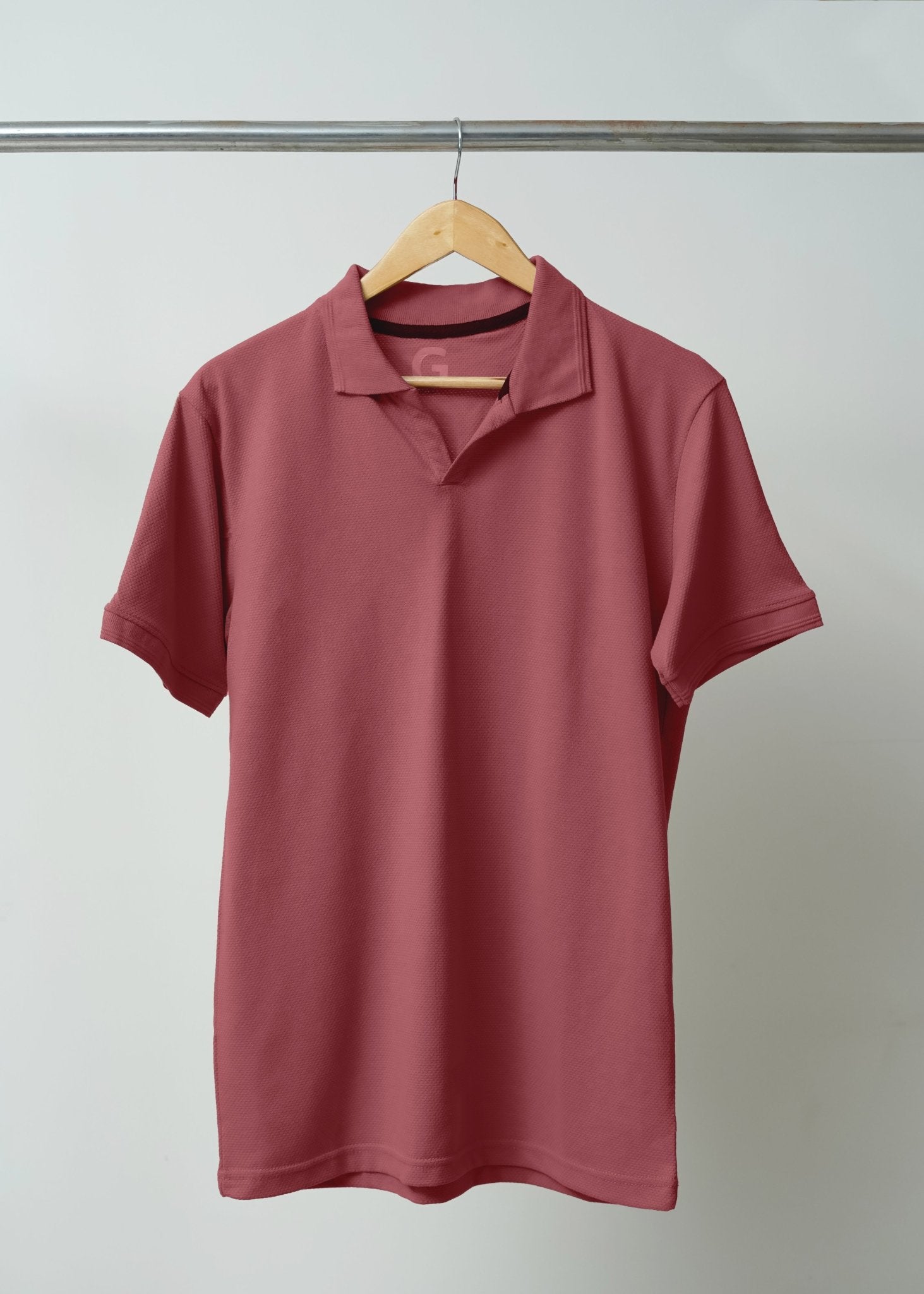 Maroon Polo ShirtGarderobe Clothing