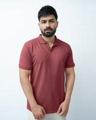 Maroon Polo ShirtGarderobe Clothing