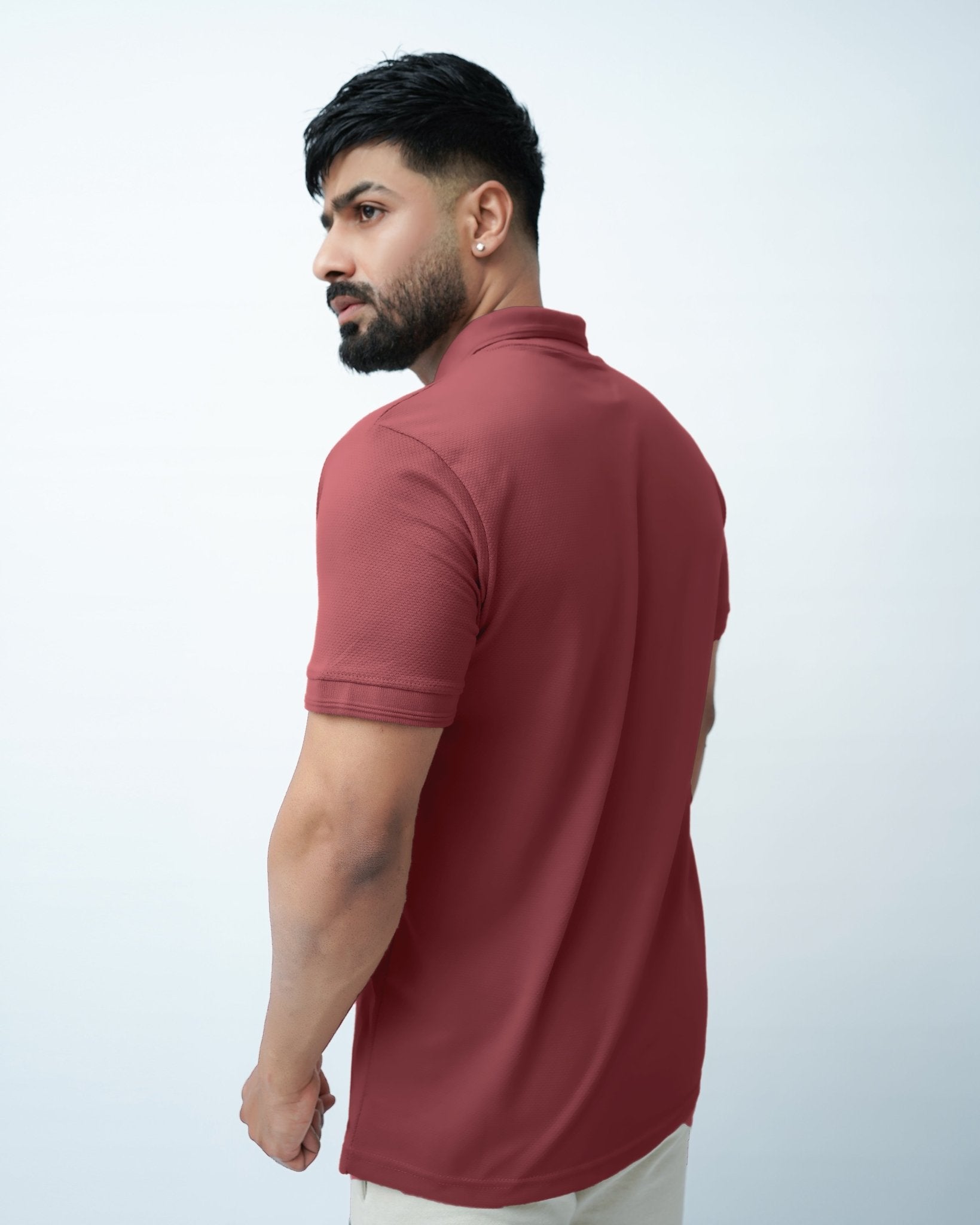 Maroon Polo ShirtGarderobe Clothing