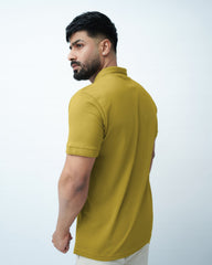 Mustard Polo ShirtGarderobe Clothing