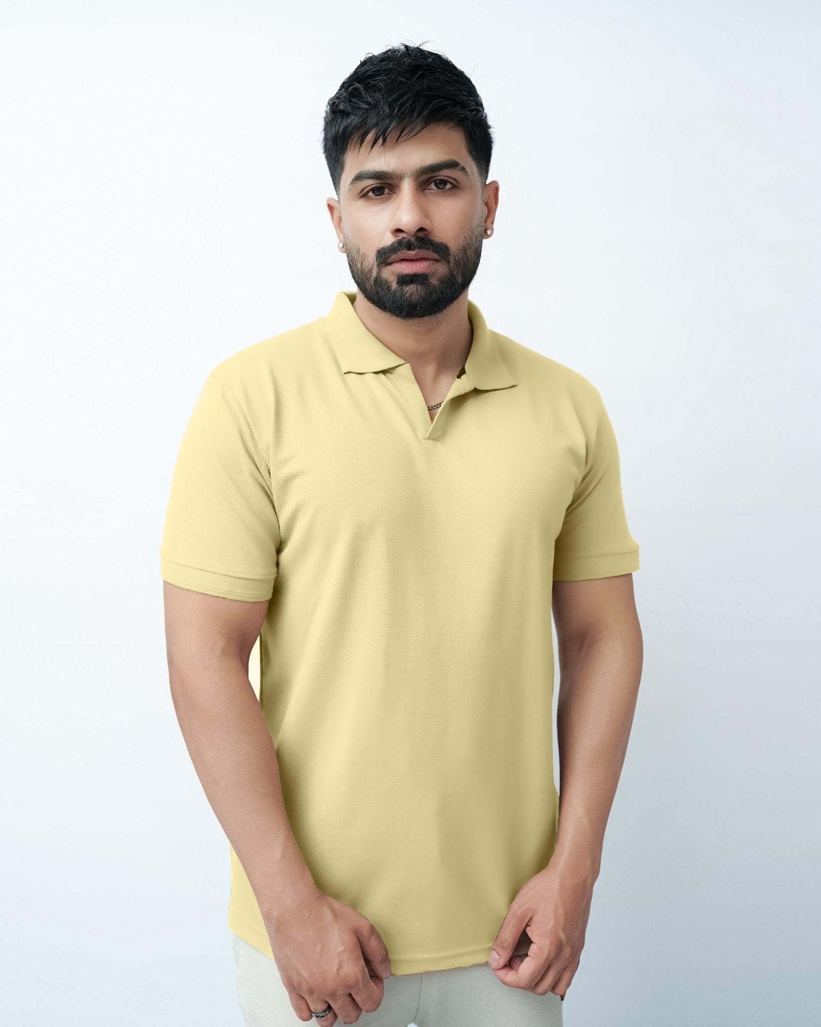 Old Yellow Polo ShirtGarderobe Clothing