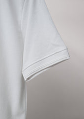 WHITE POLO - Popcorn Polo ShirtGarderobe Clothing