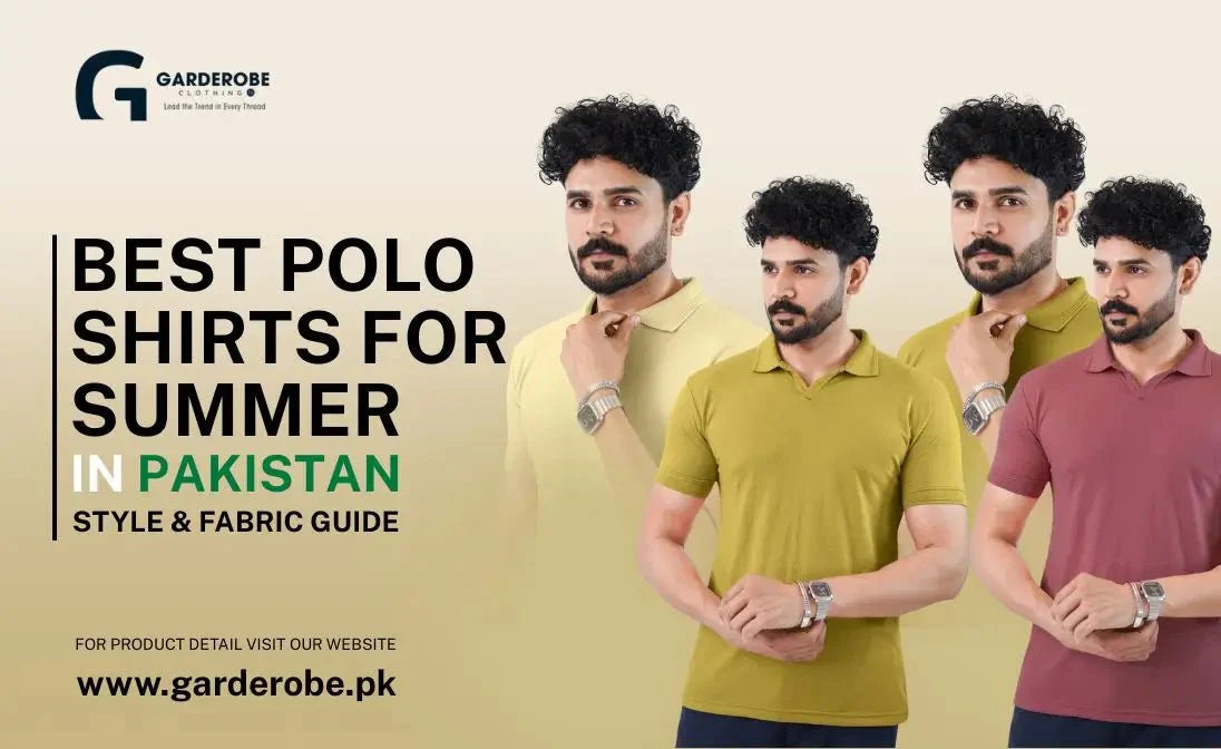 Best Polo Shirts for Summer in Pakistan - Garderobe Clothing