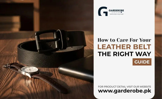 How to Care for Your Leather Belts - Garderobe Clothing