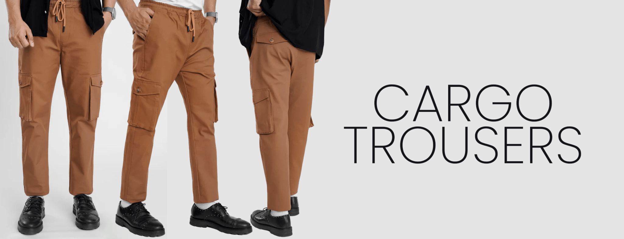 Cargo Trousers - Garderobe Clothing