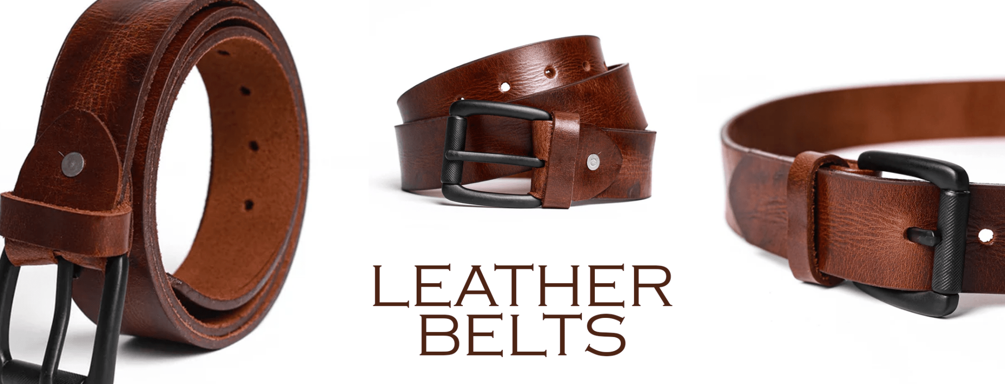 Leather Belts - Garderobe Clothing
