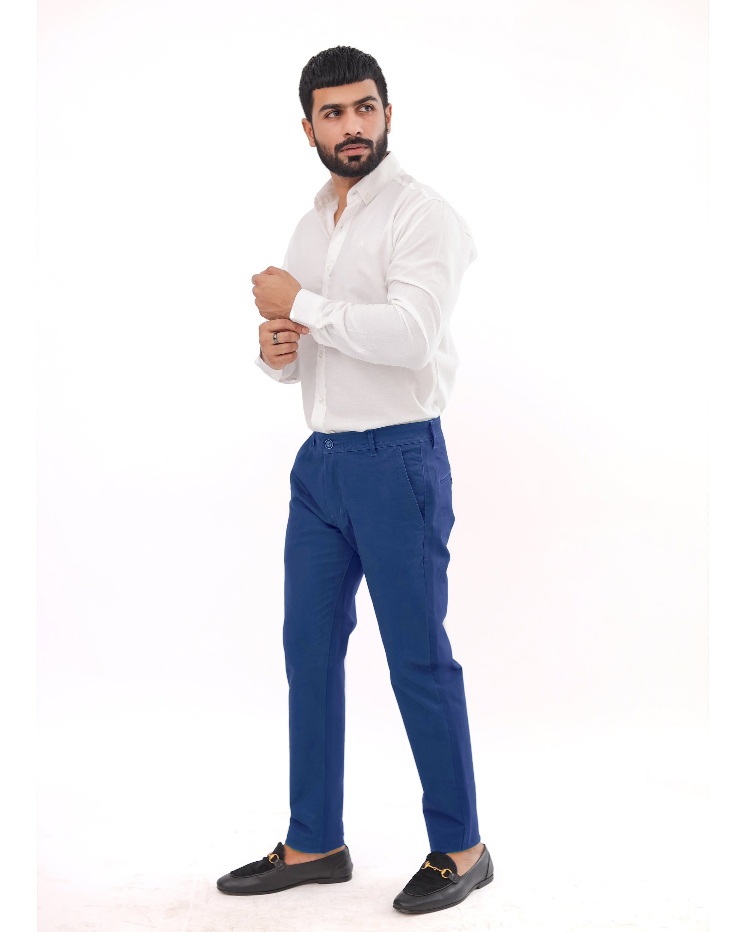 Sky Blue Cotton pant