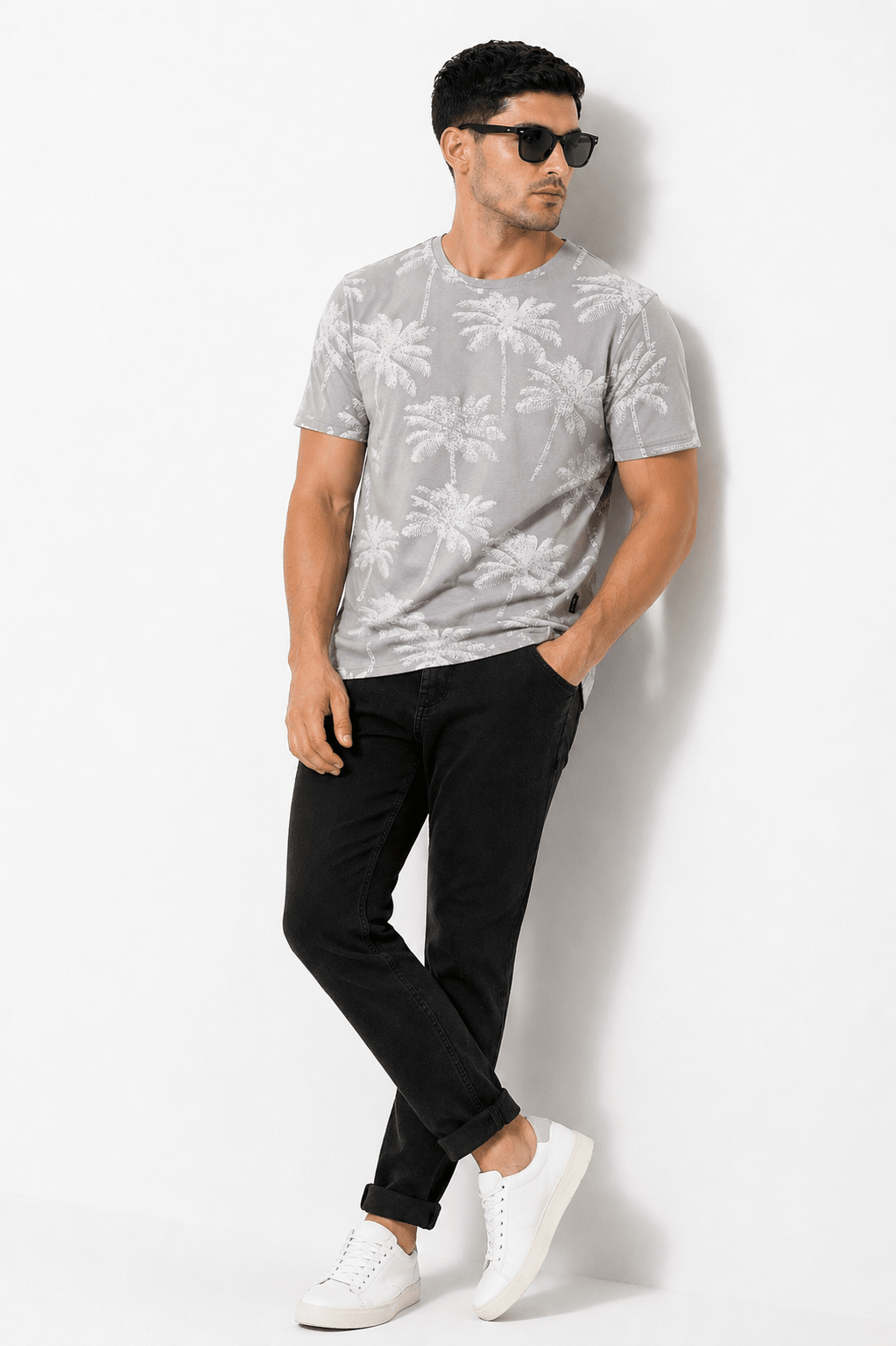 Ash Palm - Print cotton TeeshirtGarderobe Clothing