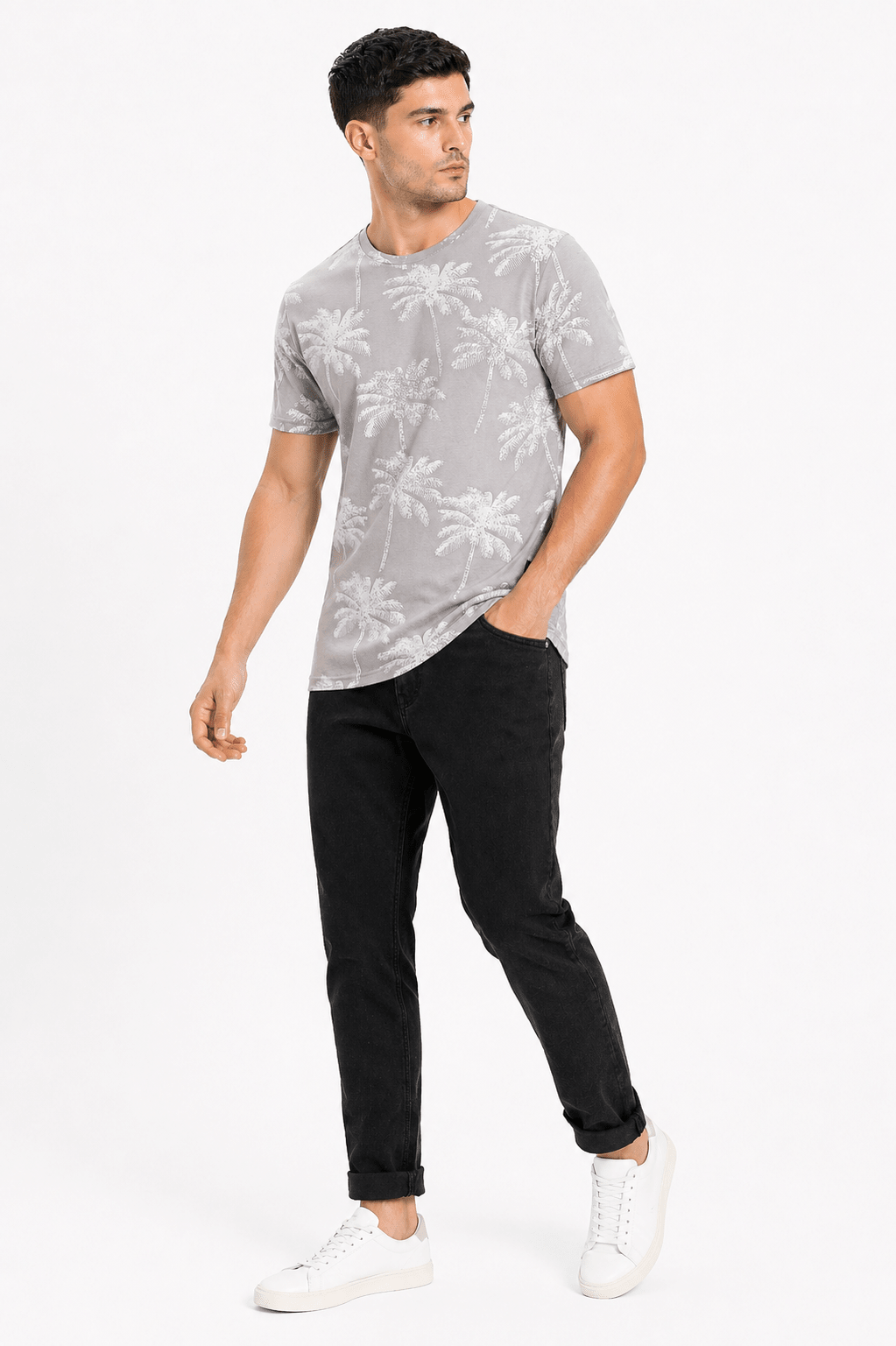 Ash Palm - Print cotton TeeshirtGarderobe Clothing