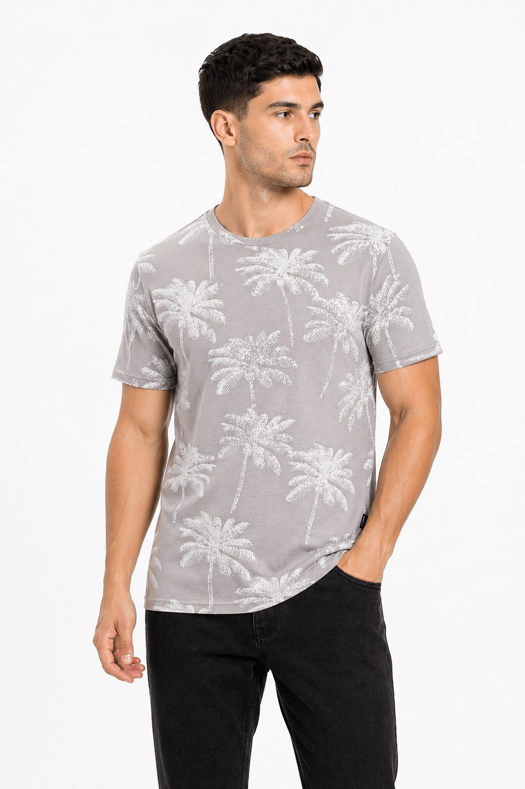 Ash Palm - Print cotton TeeshirtGarderobe Clothing