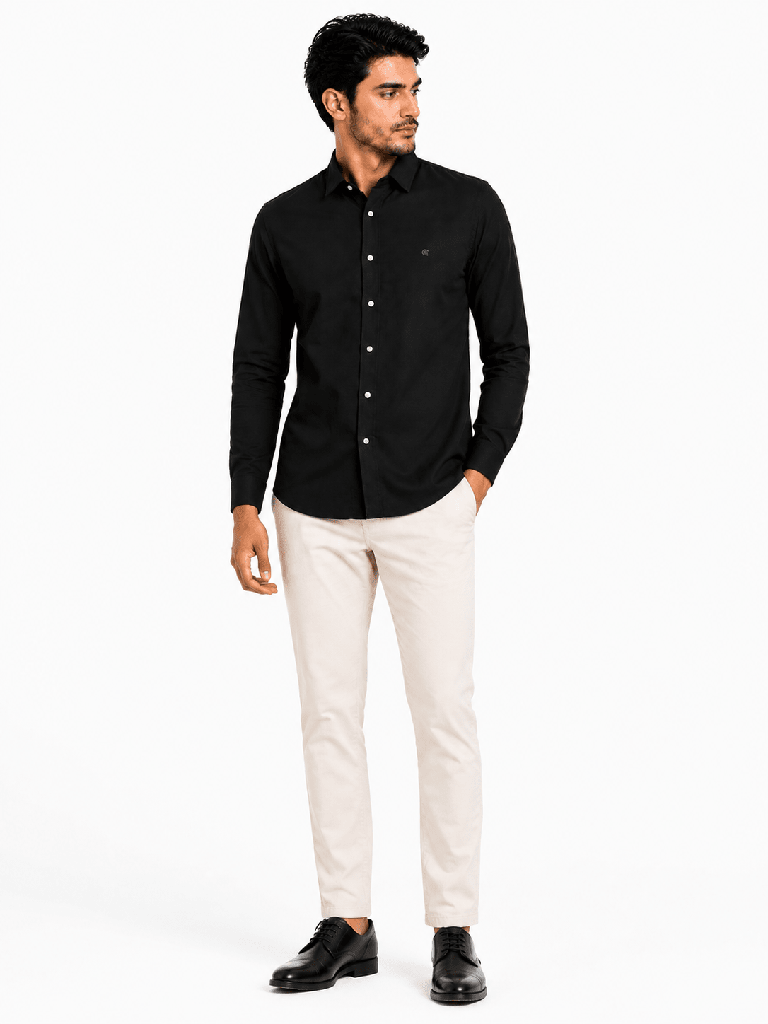 Black Casual Shirtcasual shirtGarderobe Clothing