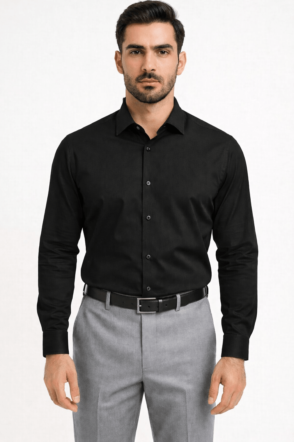 Black Formal Shirt - Executive SeriesshirtGarderobe Clothing