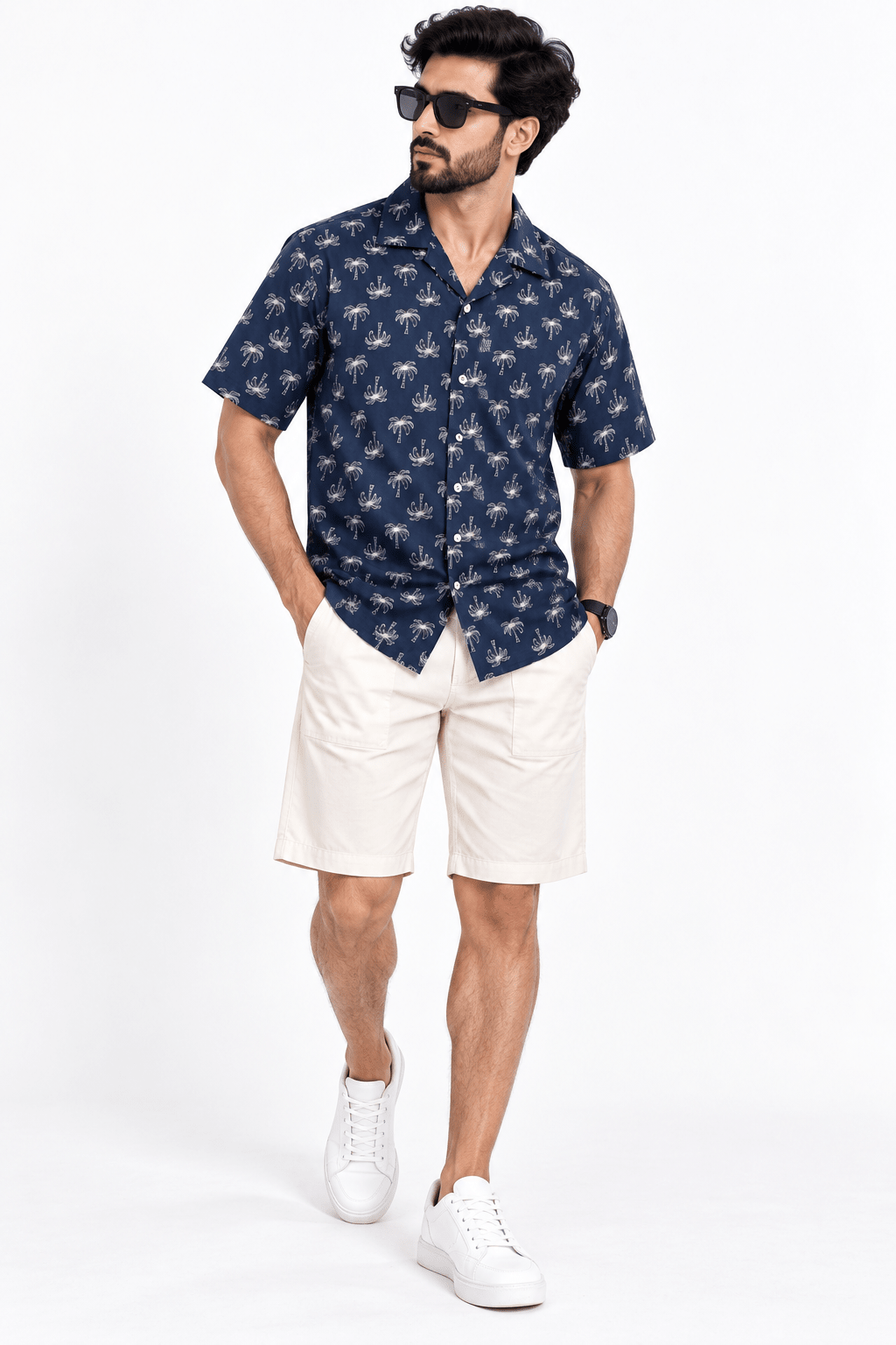 Blue Beach Shirt - AS Seriescasual shirtGarderobe Clothing