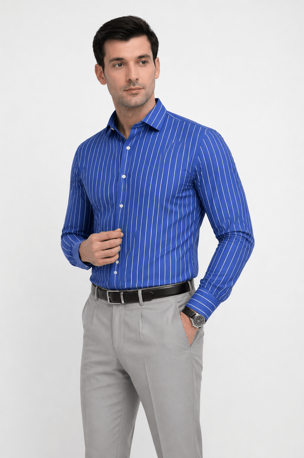 Blue Lining Formal Shirt - Executive SeriesshirtGarderobe Clothing