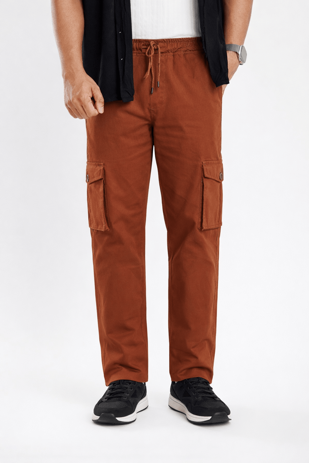 Brick Cargo Trouser - Relaxed Fitcargo pantsGarderobe Clothing