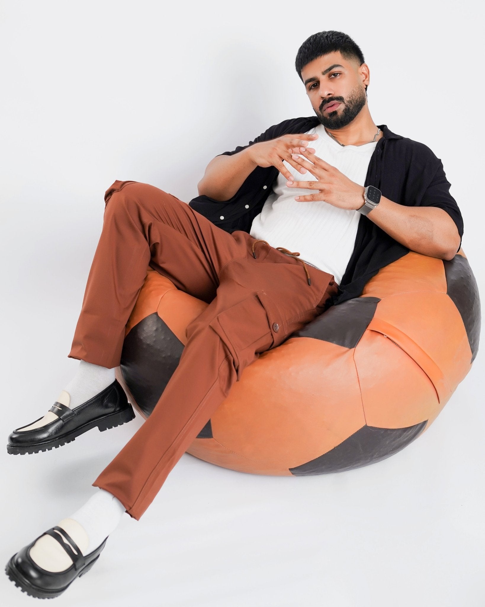 Brick Cargo Trouser - Relaxed Fitcargo pantsGarderobe Clothing