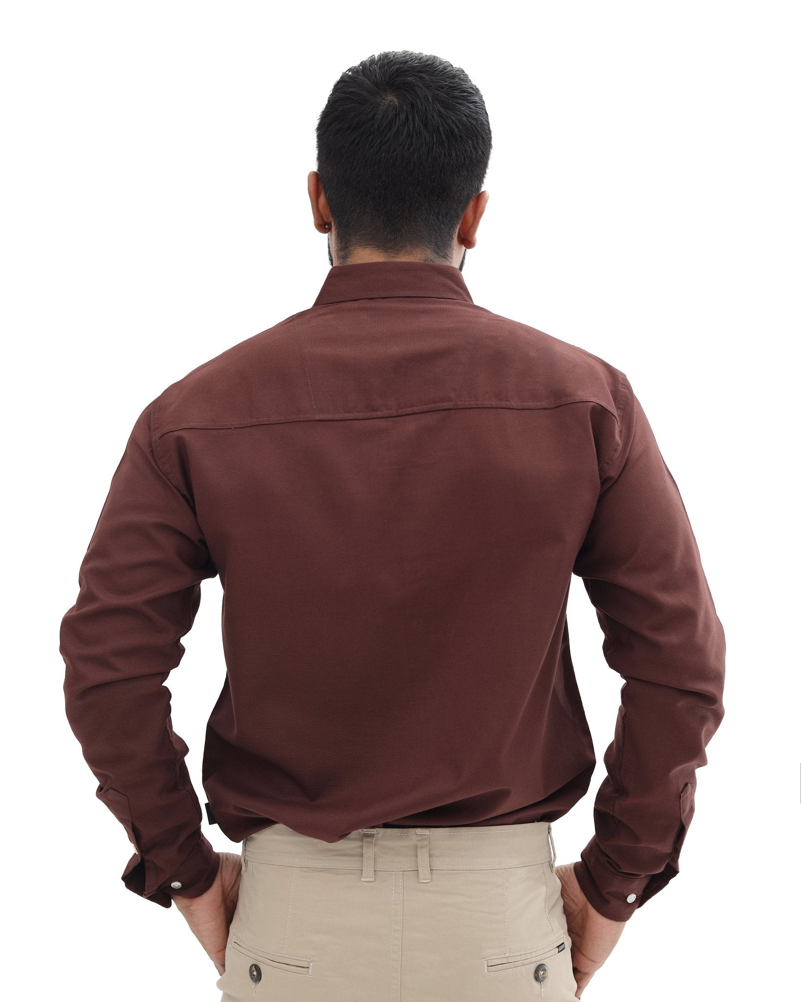 Brown Casual Shirtcasual shirtGarderobe Clothing