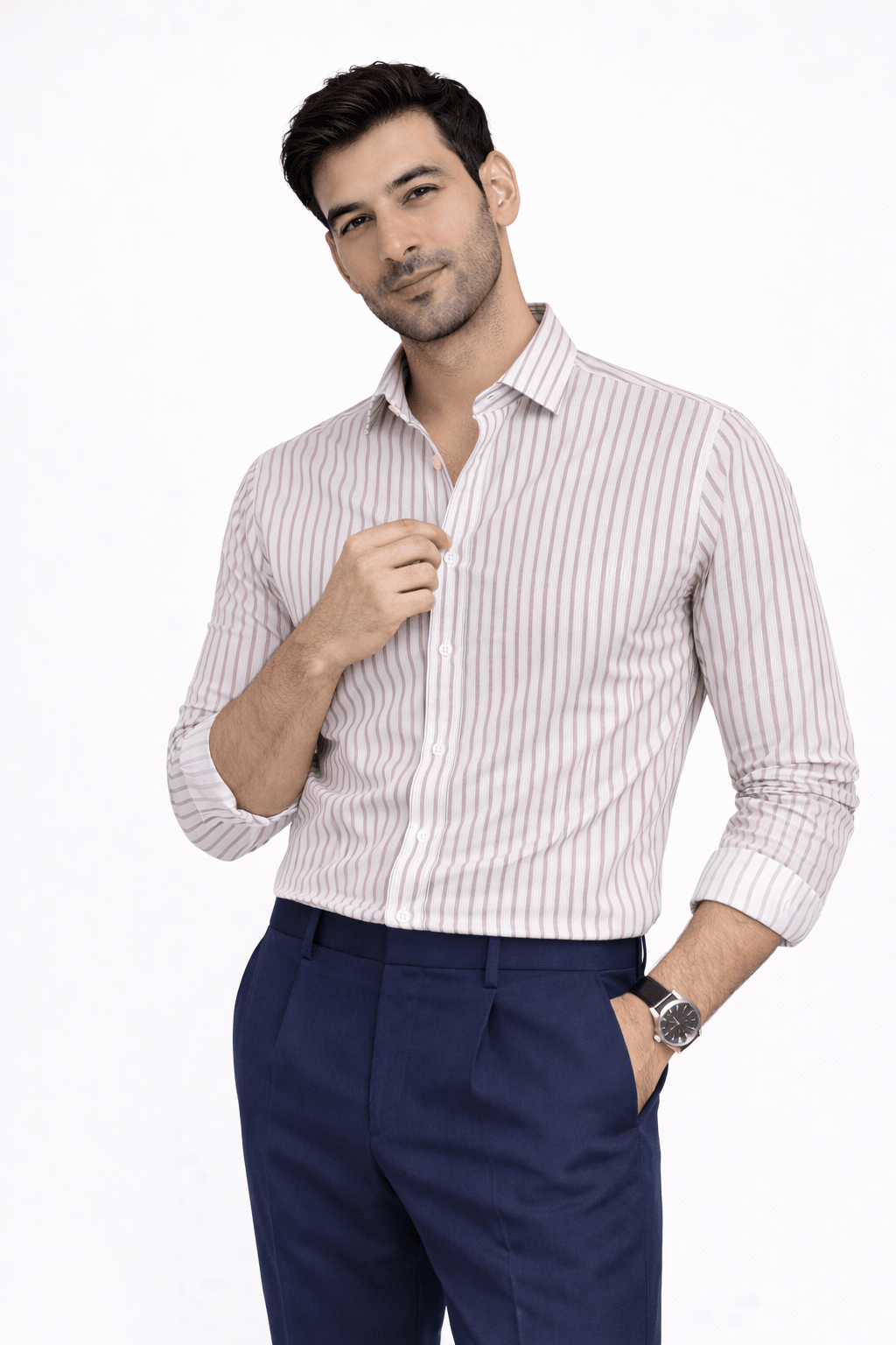 Brown Lining ShirtshirtGarderobe Clothing