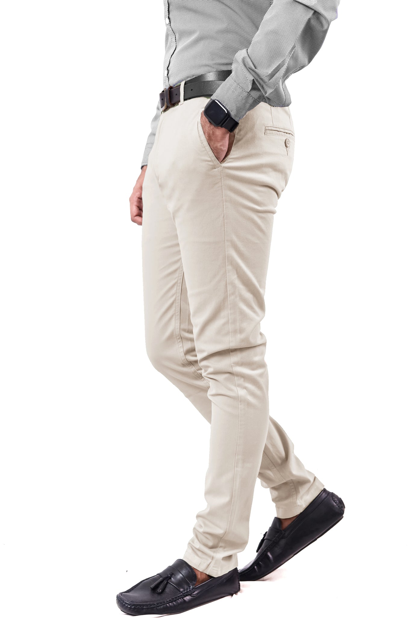 Creamy Camelwood cotton pant