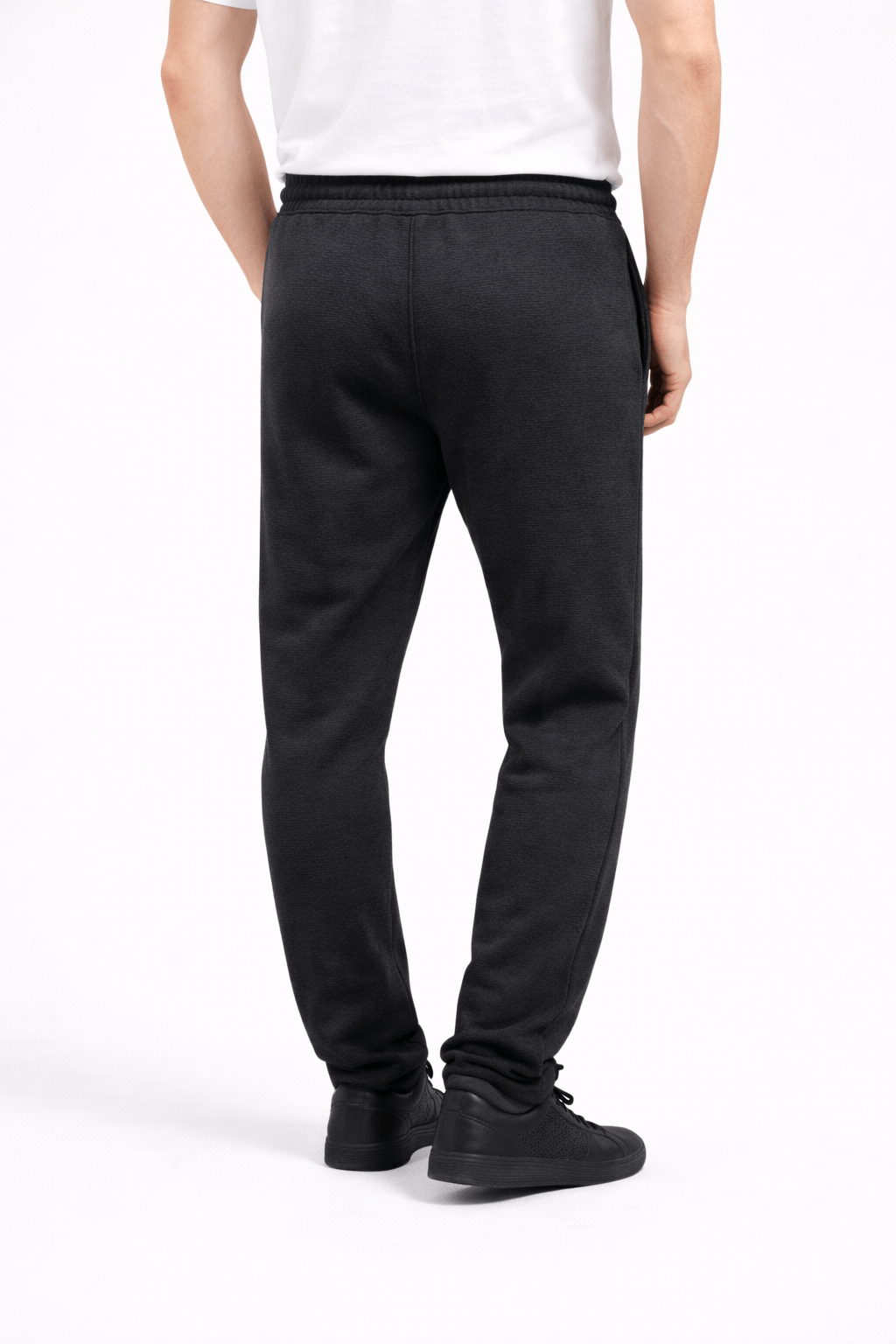 Charcoal Pleated Trouser - Regular - fitGarderobe Clothing