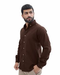 Chocolate Brown Casual Shirtcasual shirtGarderobe Clothing