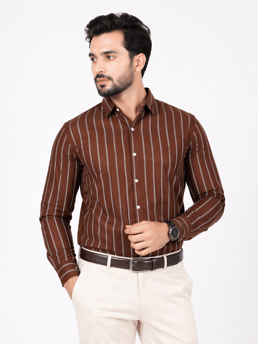 Chocolate Lining ShirtshirtGarderobe Clothing