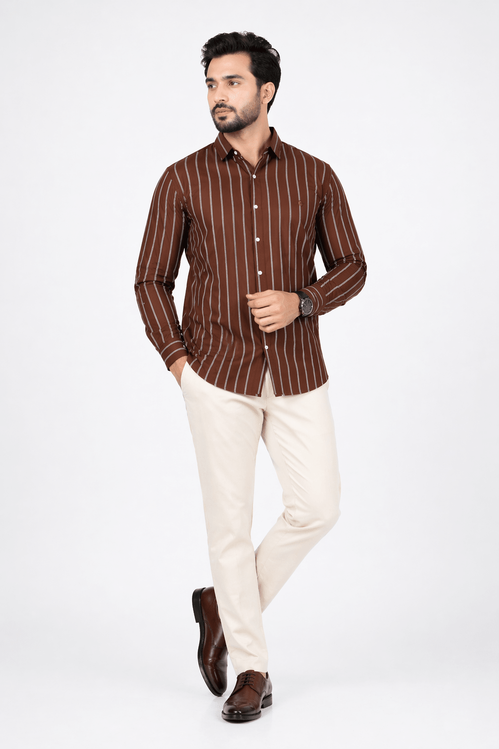 Chocolate Lining ShirtshirtGarderobe Clothing