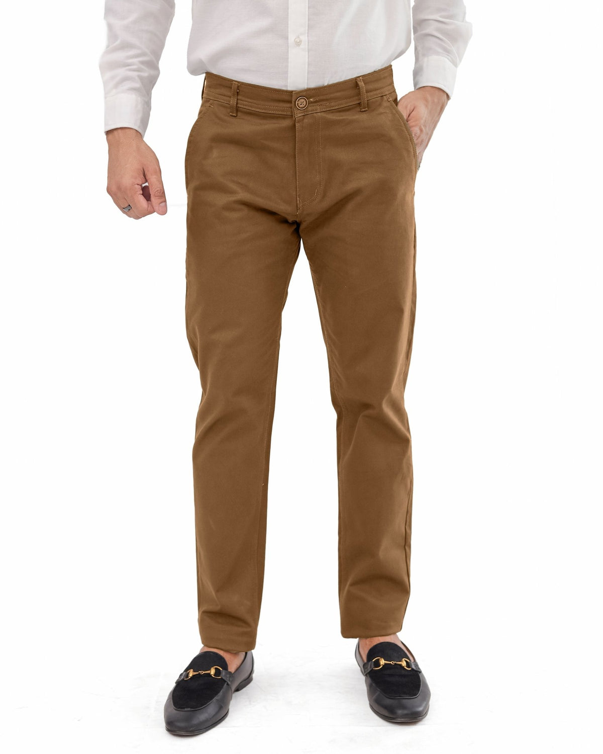 Clay Camel cotton pantPantGarderobe Clothing