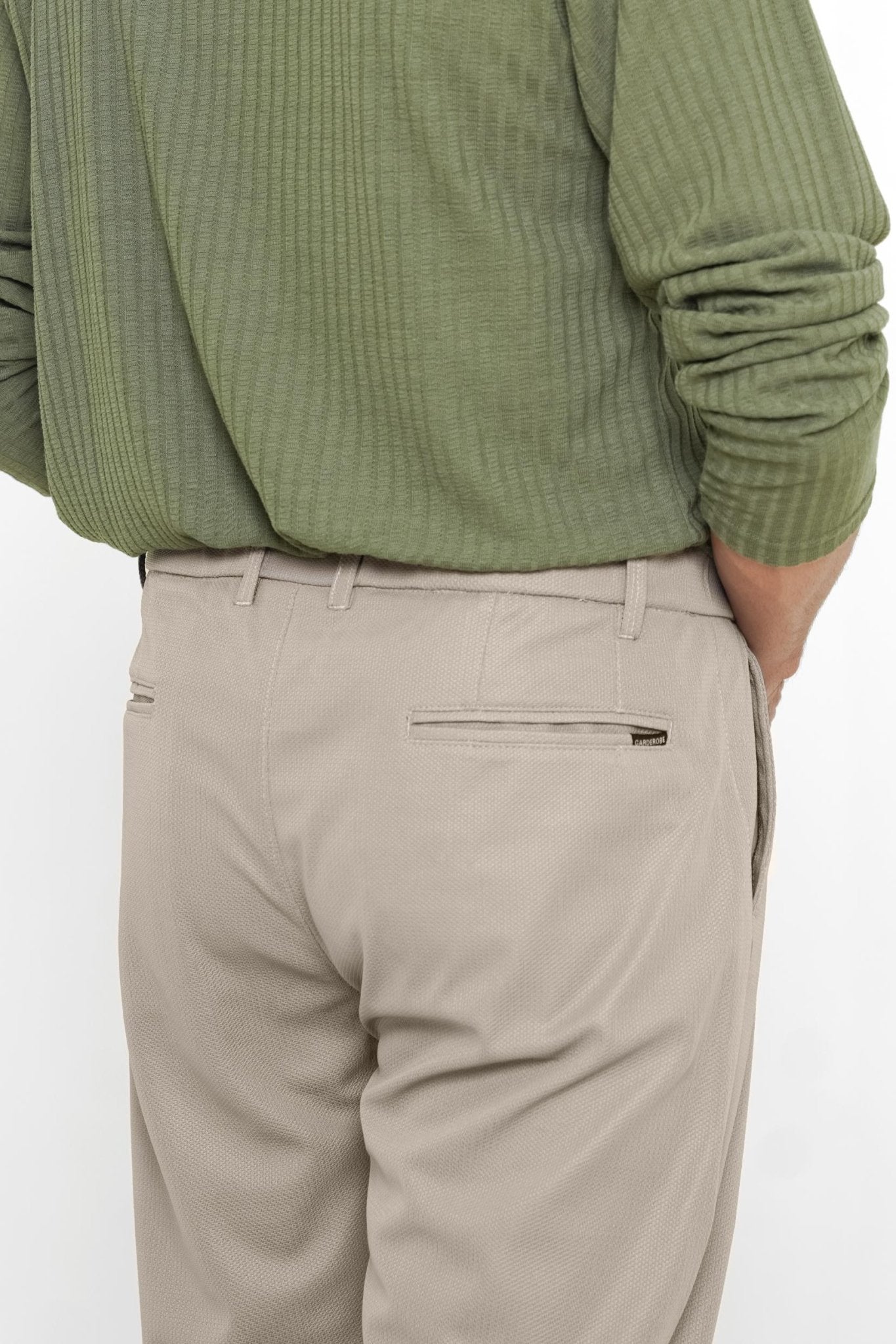 Clay Light Plated Pant - Regular FitPantGarderobe Clothing