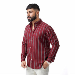 Cranberry Lined Classic Casual Shirtcasual shirtGarderobe Clothing