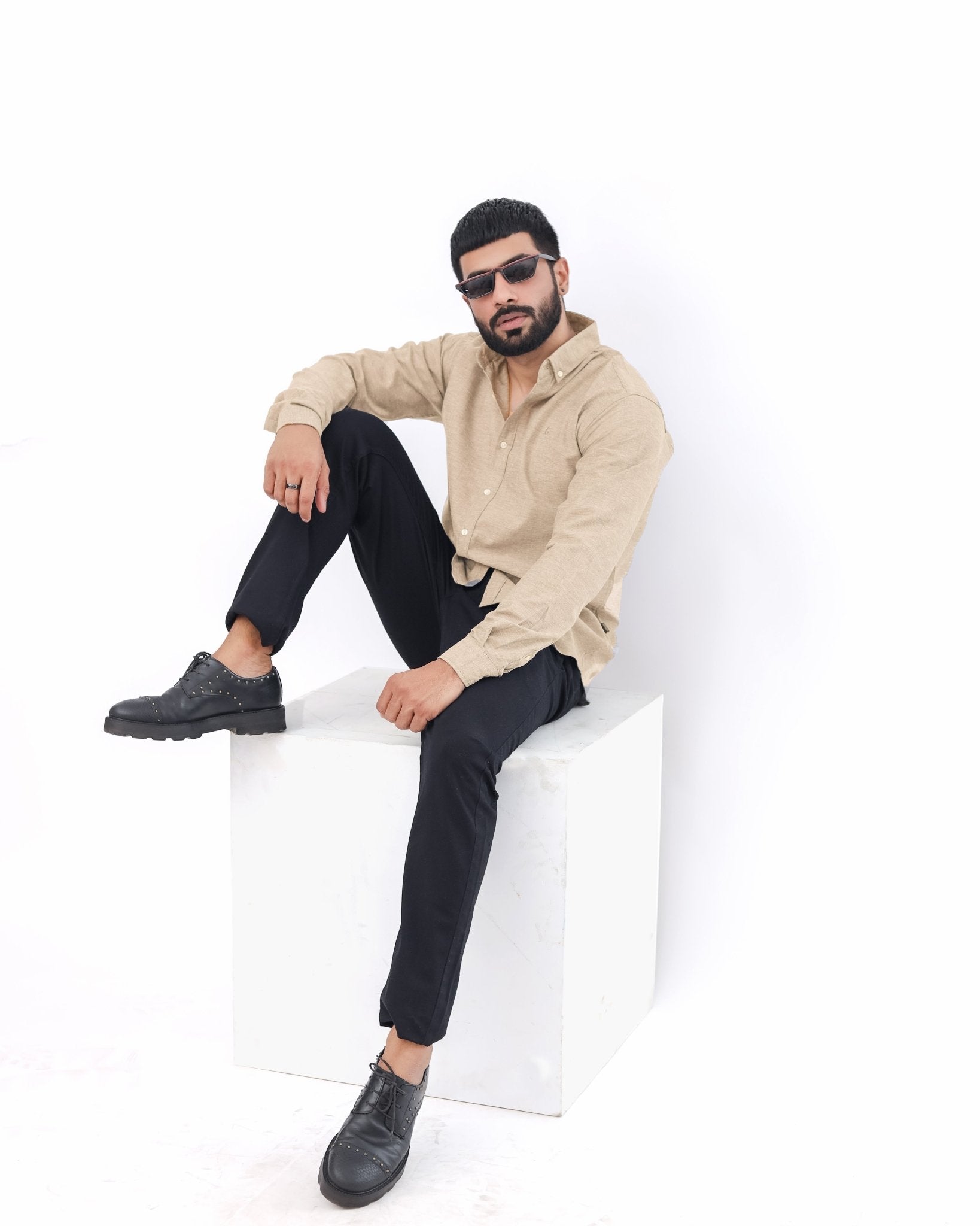 Creamy Casual Shirtcasual shirtGarderobe Clothing