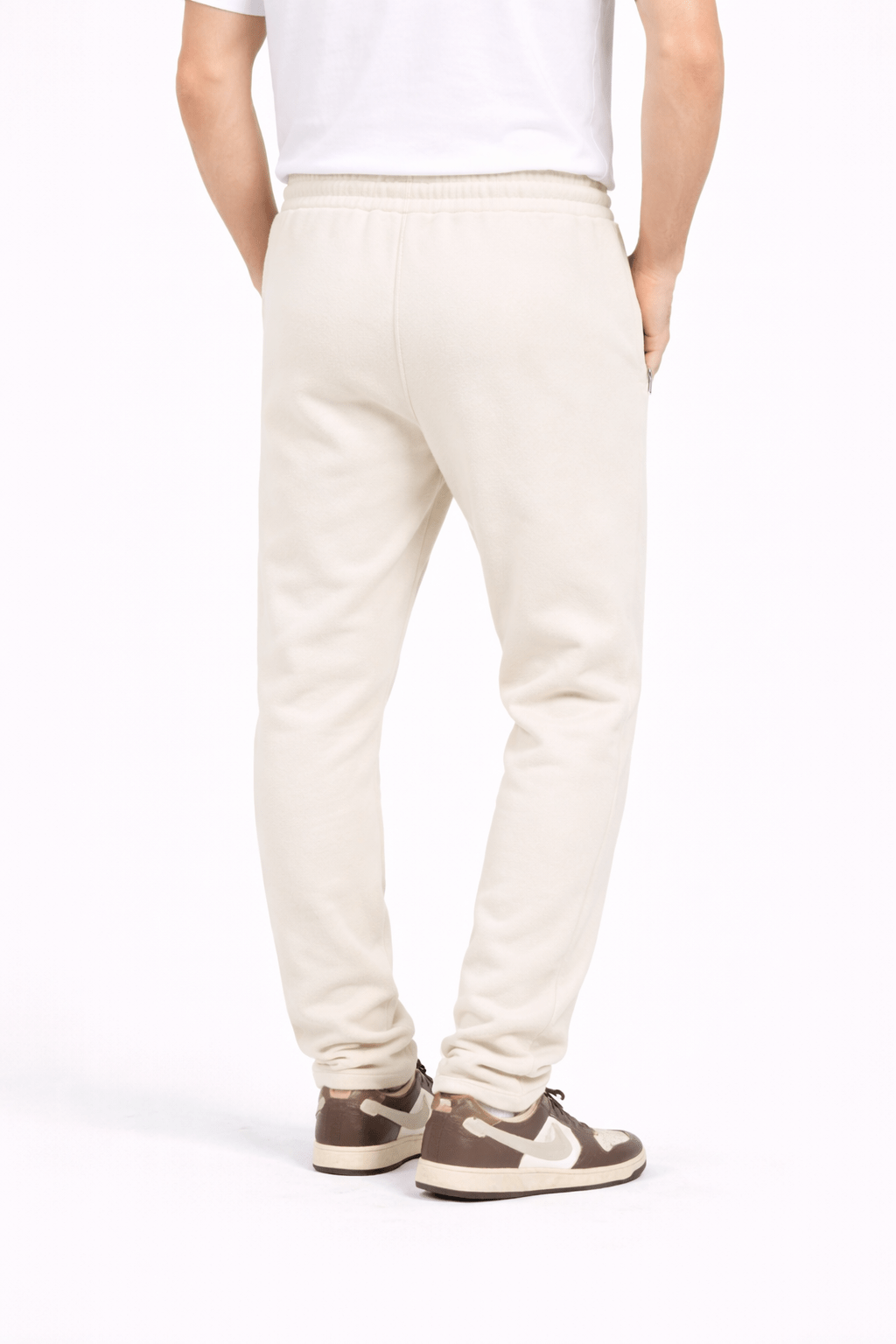 Creamy Pleated Trouser - Regular - fitGarderobe Clothing