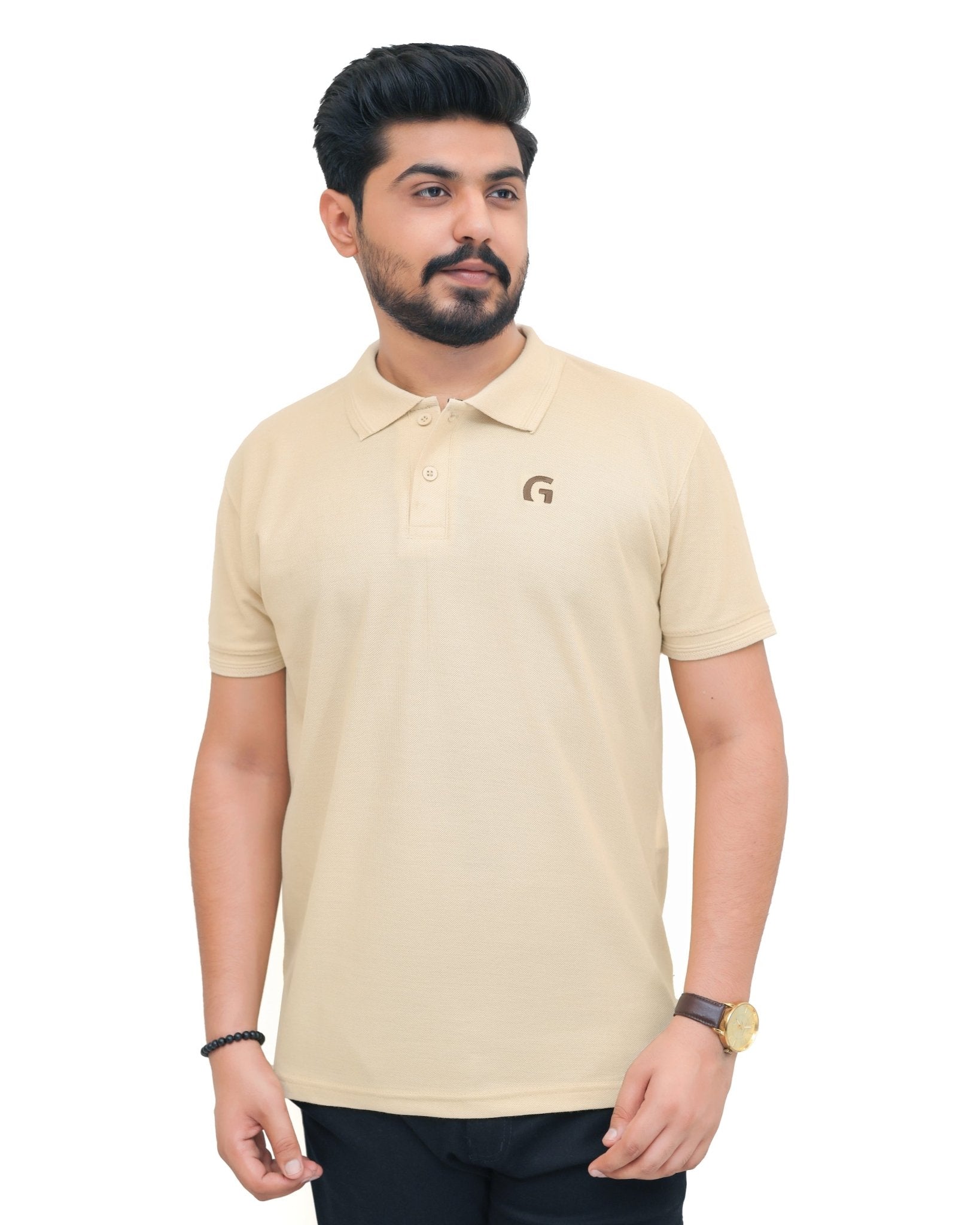 Creamy Polo ShirtGarderobe Clothing